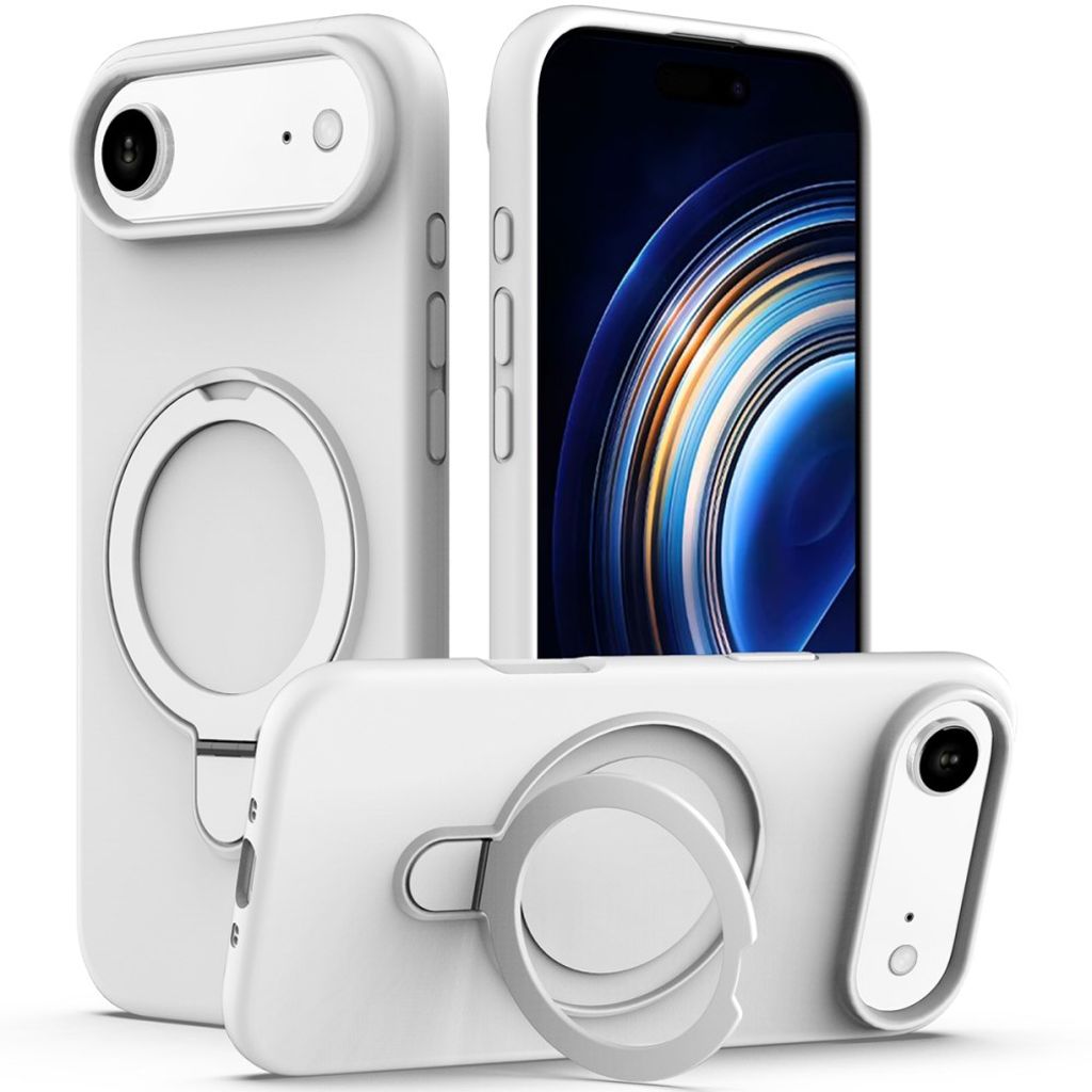 iPhone 17 Air Case MagSafe Kickstand - White
