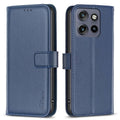 BINFEN COLOR Motorola Edge 50 Neo 5G Wallet cover - Blue — BINFEN