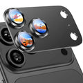RURIHAI iPhone 18 Pro Max Lens Protector with Aluminum Frame - Gray — RURIHAI