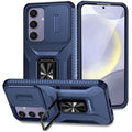 Samsung Galaxy S24 FE phone case with stand - Blue