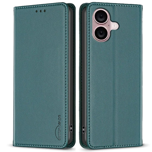 BINFEN COLOR iPhone 16 Plus Wallet Cover – Green — BINFEN