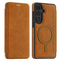 Samsung Galaxy S26 Plus MagSafe Wallet Cover - Brown — Samsung