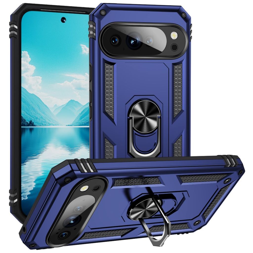 Google Pixel 10 / 10 Pro Phone Case with Stand - Blue