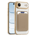 iPhone Air MagSafe Case with Detachable Card Holder - Desert Gold