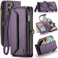 CASEME iPhone 13 Pro Max Wallet Cover Card Slots - Purple — CASEME