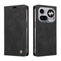 YIKATU Nothing Phone (4a) Pro Wallet Cover PU Leather - Black — YIKATU