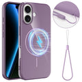 iPhone 17 MagSafe compatible Case with carrying strap - Purple