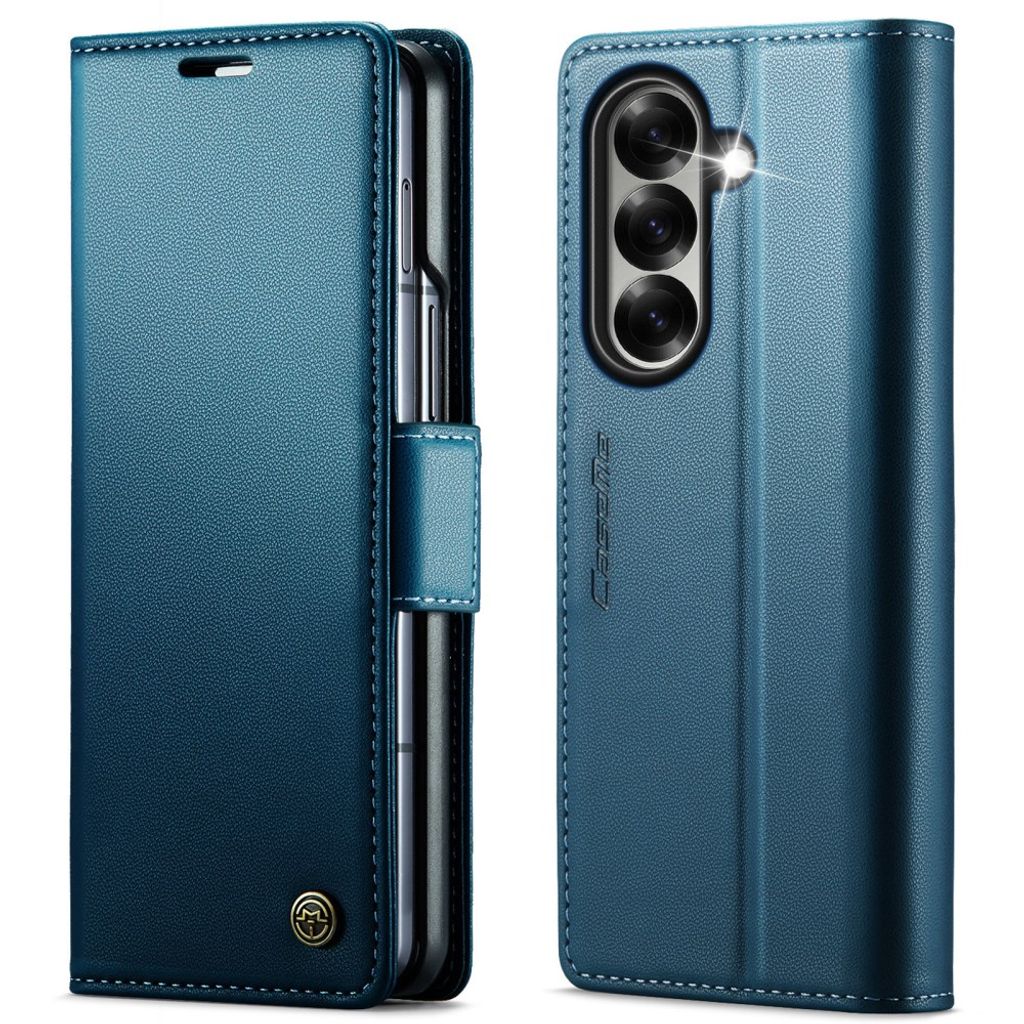 CASEME Samsung Galaxy Z Fold8 Ultra Wallet Cover RFID Blocking - Blue — CASEME