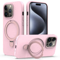 iPhone 15 Pro Max MagSafe Case with Ring Stand - Pink — Övrigt