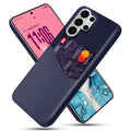 Samsung Galaxy S26 Ultra Case with Card slot - Blue