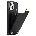 iPhone 15 Case with card holder - Black — Övrigt