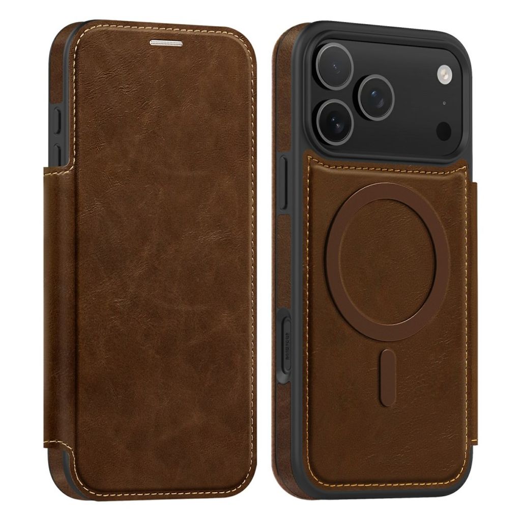 iPhone 18 Pro Max/17 Pro Max MagSafe Wallet Cover - Dark Brown — Övrigt