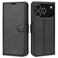 iPhone 18 Pro Max/17 Pro Max Wallet Cover Shockproof PU Leather - Black — Övrigt