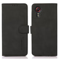 KHAZNEH Samsung Galaxy Xcover 7 Wallet Cover - Black — KHAZNEH
