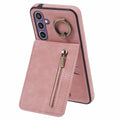 Samsung Galaxy S24 Cover with ring holder - Pink — Samsung