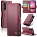 CASEME Samsung Galaxy S25 Wallet Cover - Red — CASEME
