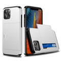 iPhone 12 Pro case with slide card holder - White — Övrigt