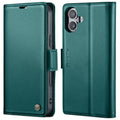 CASEME iPhone 16 Cover with Card Slots - Green
