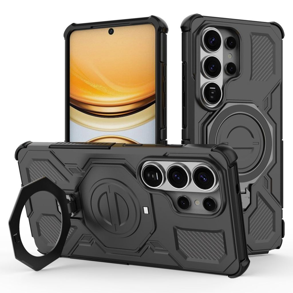 Samsung Galaxy S26 Ultra Case with Stand - Black