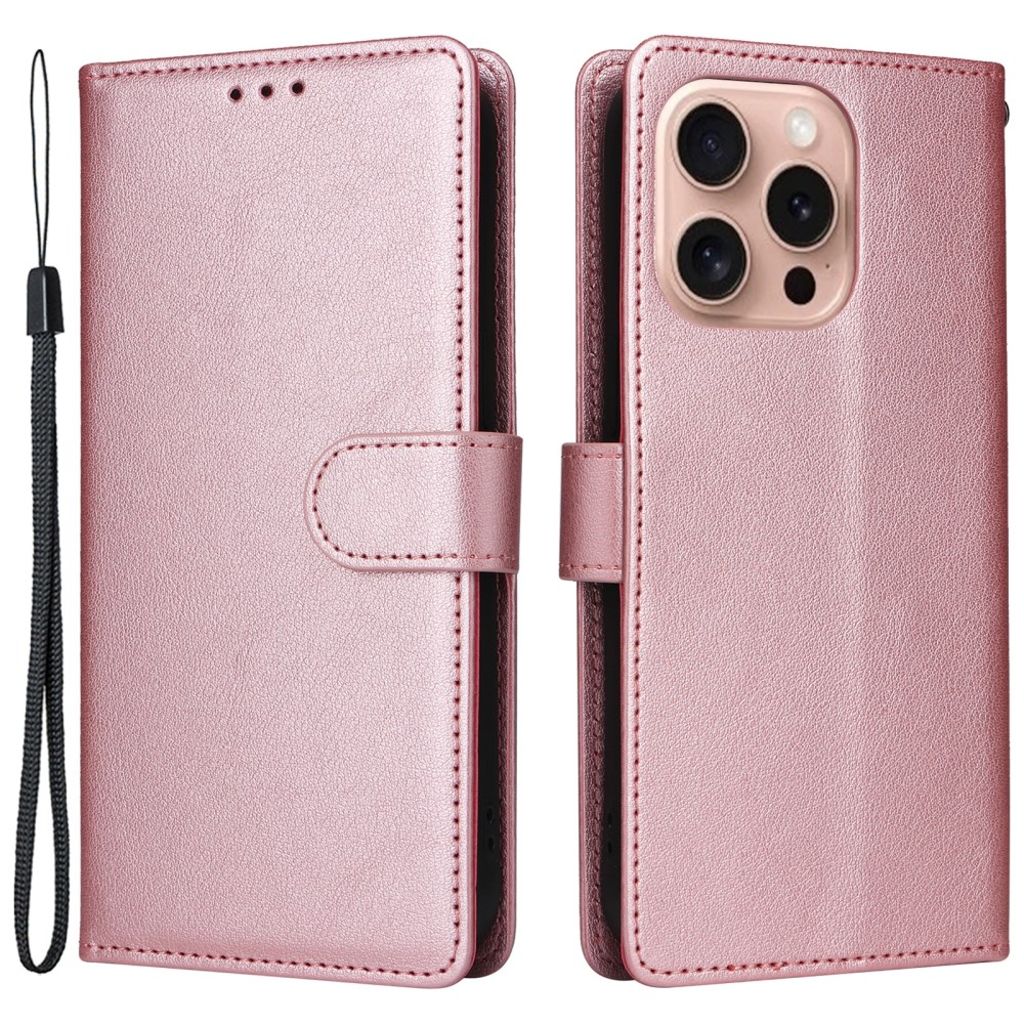 iPhone 16 Pro wallet cover - Rose Gold