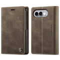 CASEME iPhone Duo Wallet Cover RFID-blocking - Brown — CASEME