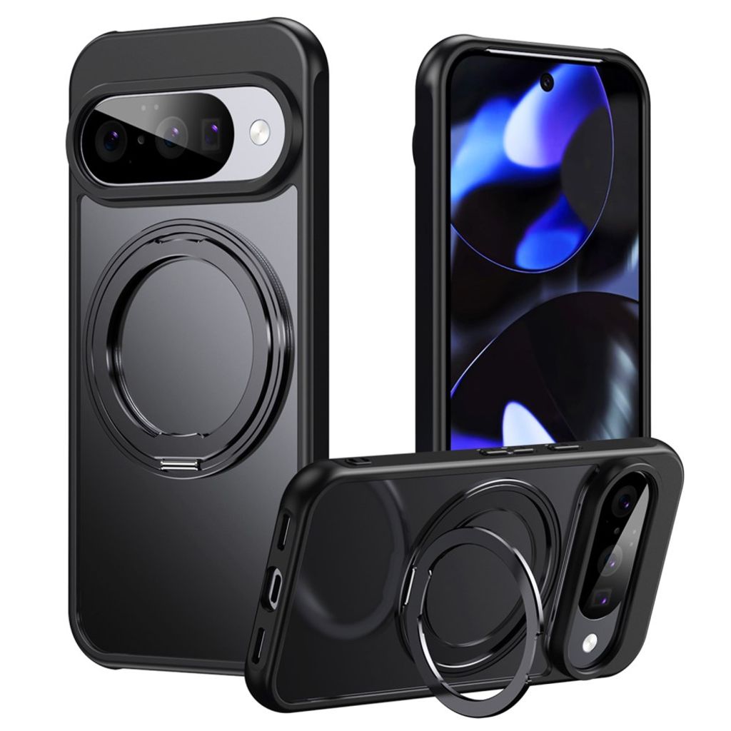 Google Pixel 11 / 11 Pro Case with Ring Kickstand - Black — Google