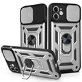iPhone 11 Case with Ring holder - Silver