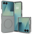 Samsung Galaxy Z Flip8 MagSafe Case with Acrylic Back - Grey — Samsung