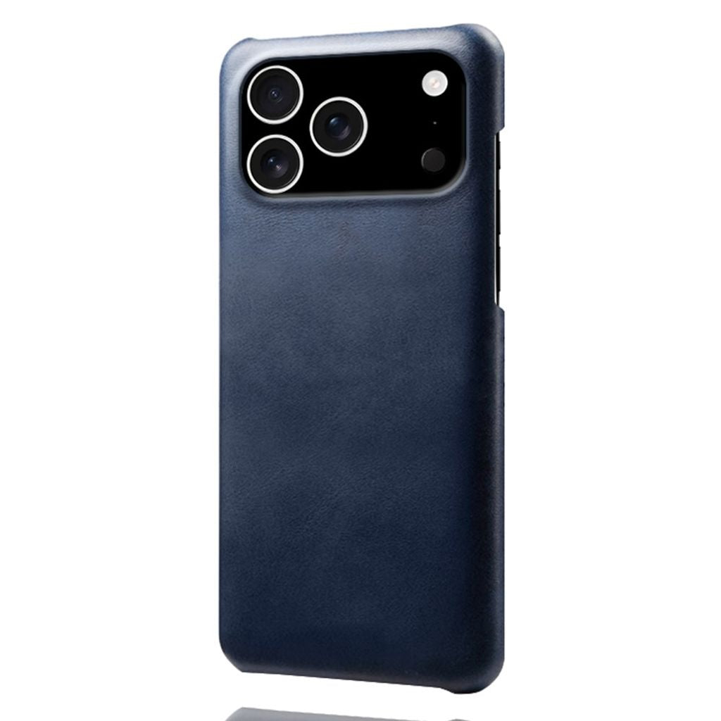 Case in PU Leather iPhone 18 Pro, iPhone 17 Pro - Blue — Övrigt