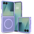 Samsung Galaxy Z Flip8 MagSafe Case with Acrylic Back - Purple — Samsung