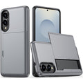 Samsung Galaxy S25 Edge Case with Card holder - Grey