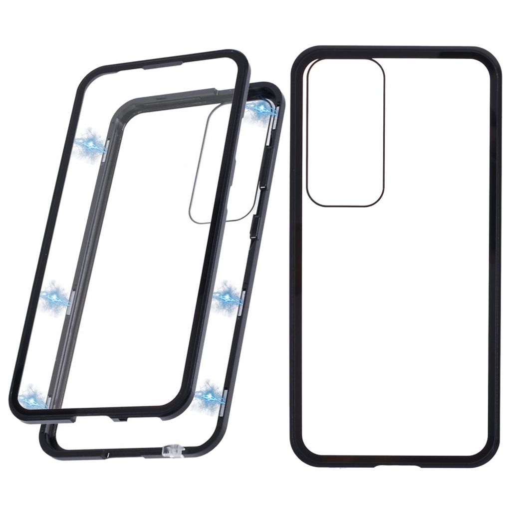 Samsung Galaxy S25 Plus 360 Protection Case with Screen Protector - Black