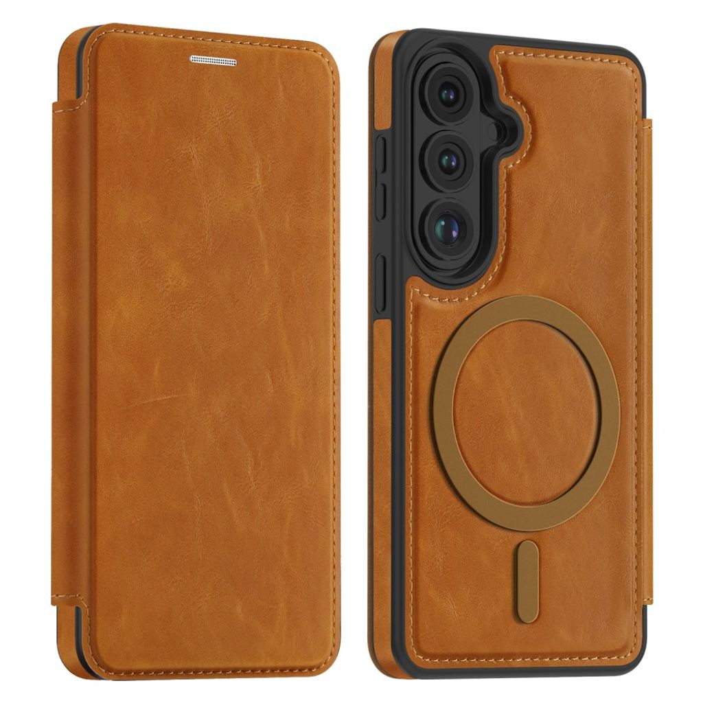 Samsung Galaxy S32 MagSafe Wallet Cover - Brown — Samsung