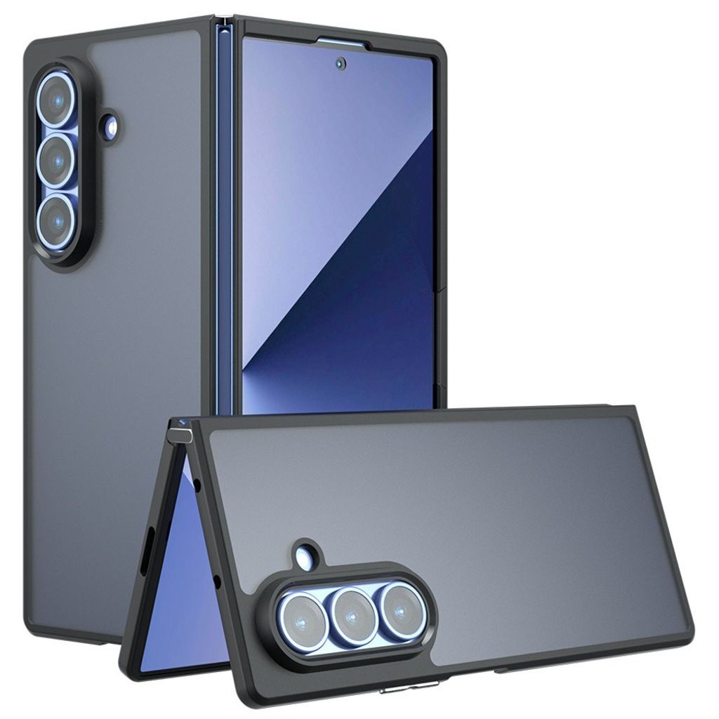 Samsung Galaxy Z Fold8 Ultra Case Shockproof - Transparent Black — Samsung