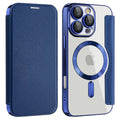 iPhone 16 Pro Max Cover with card slots - Blue — Övrigt
