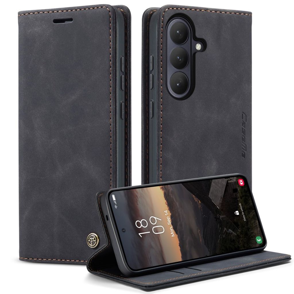 CASEME Samsung Galaxy S26 Wallet Cover - Black — CASEME