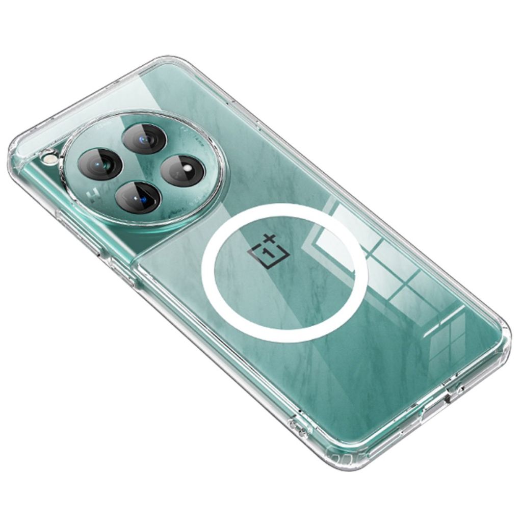 OnePlus 12 5G Magnetic Case - Transparent