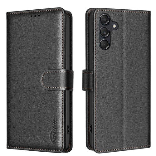 BINFEN COLOR Samsung Galaxy S24 Wallet Cover - Black — BINFEN