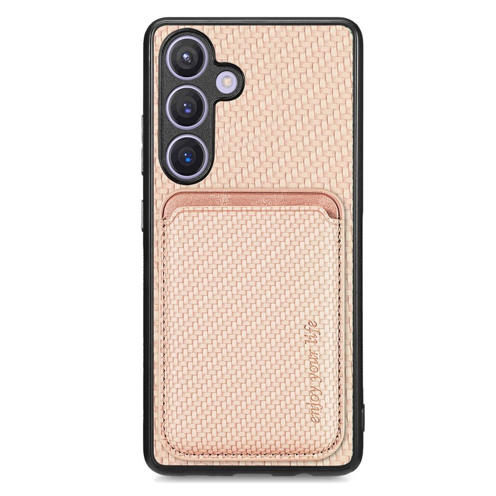 Samsung Galaxy S24 Magnetic Card Holder Case - Khaki — Samsung