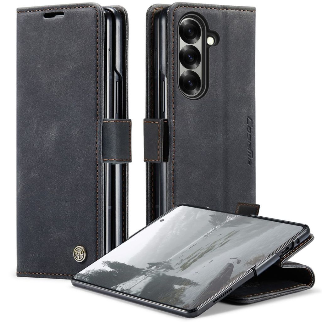 CASEME Samsung Galaxy Z Fold7 5G Wallet Cover - Black