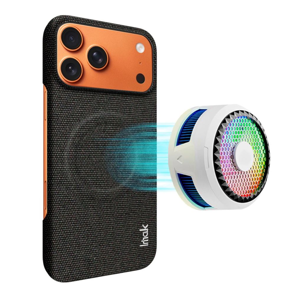 IMAK iPhone18 Pro Max/17 Pro Max MagSafe Case with Carbon Fiber Texture - Black — IMAK
