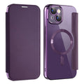 AMORUS iPhone 15 Plus Cover with MagSafe - Dark Purple