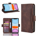 iPhone 12 Pro Cover with Card slots - Brown