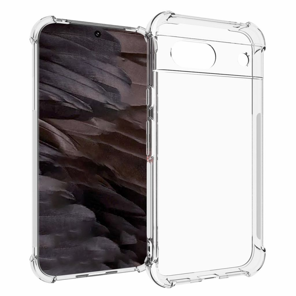 Google Pixel 8A Bumper Case - Transparent — Google