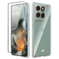 Motorola Edge 70 5G Case + Screen Protector - Transparent