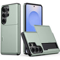 AMORUS Samsung Galaxy S26 Ultra Case Card Holder - Green