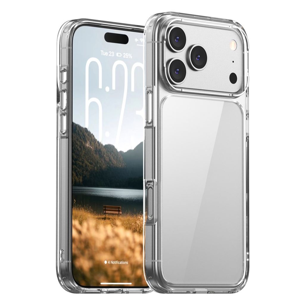 IPAKY iPhone 18 Pro Max/17 Pro Max Case Shockproof - Transparent — IPAKY