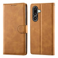 Samsung Galaxy A27 5G Wallet Cover Stand Card Holder PU Leather - Yellow — Samsung