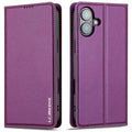 LC.IMEEKE iPhone 17 Wallet Cover - Purple