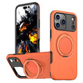iPhone 17 Pro Max MagSafe Compatible Case Rotating Kickstand - Orange